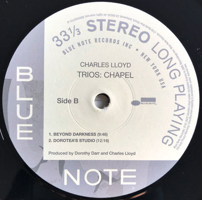 Charles Lloyd - Trios: Chapel (nuovo)