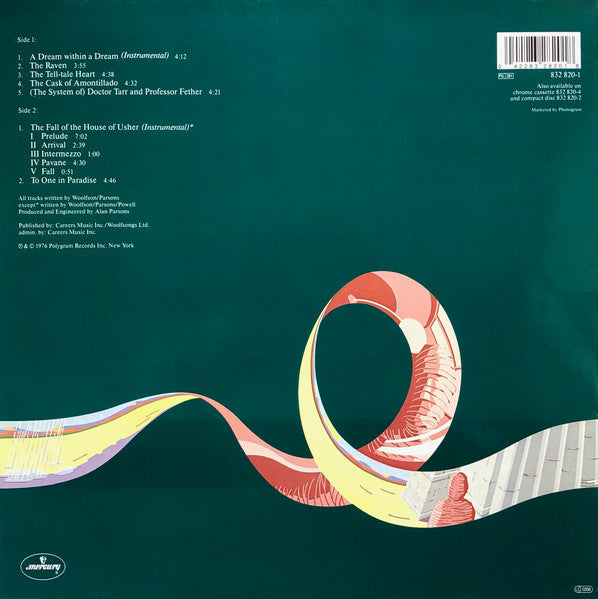 The Alan Parsons Project - Tales Of Mystery And Imagination - Edgar Allan Poe