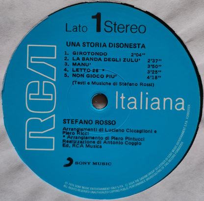 Stefano Rosso - Una Storia Disonesta