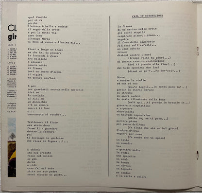 Claudio Baglioni - Gira Che Ti Rigira Amore Bello