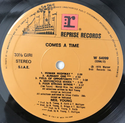 Neil Young - Comes A Time