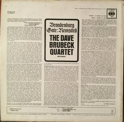 The Dave Brubeck Quartet - Brandenburg Gate: Revisited