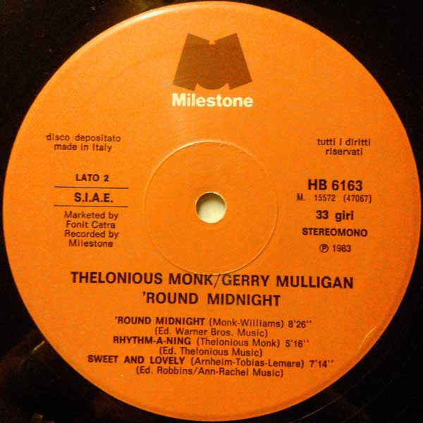Thelonious Monk - 'Round Midnight
