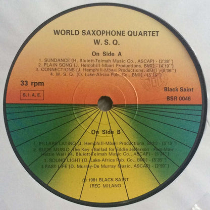 World Saxophone Quartet - W.S.Q.