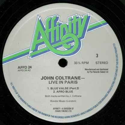 John Coltrane - Live In Paris