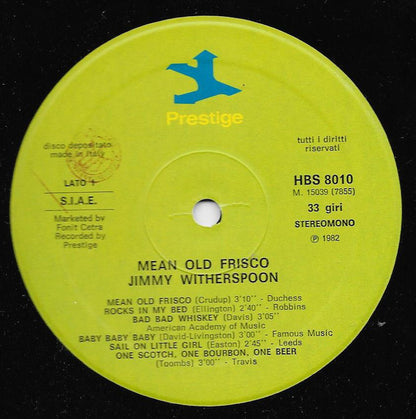 Jimmy Witherspoon - Mean Old Frisco