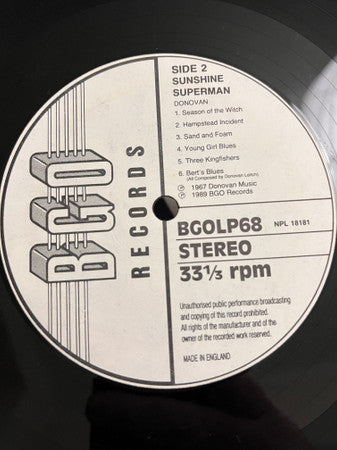 Donovan - Sunshine Superman