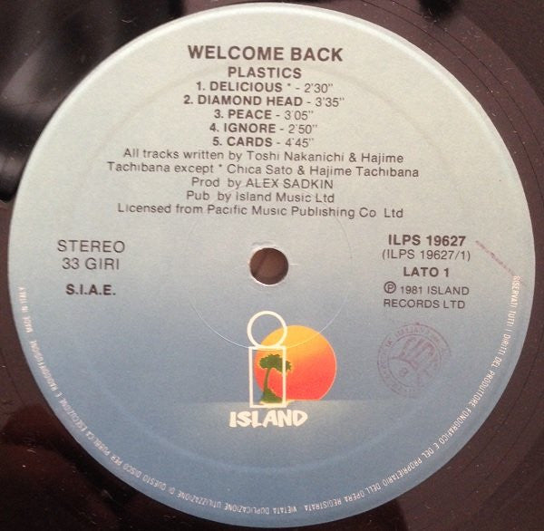 Plastics - Welcome Back