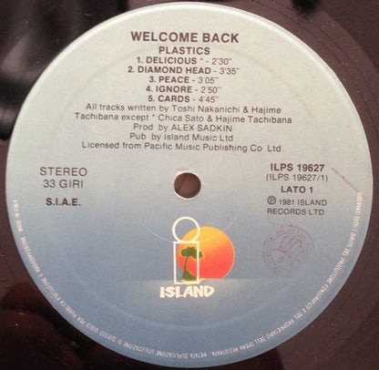 Plastics - Welcome Back