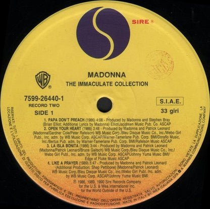Madonna - The Immaculate Collection
