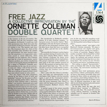 The Ornette Coleman Double Quartet - Free Jazz - A Collective Improvisation