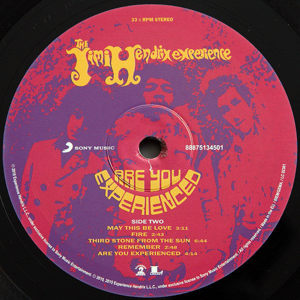 The Jimi Hendrix Experience - Are You Experienced (nuovo)