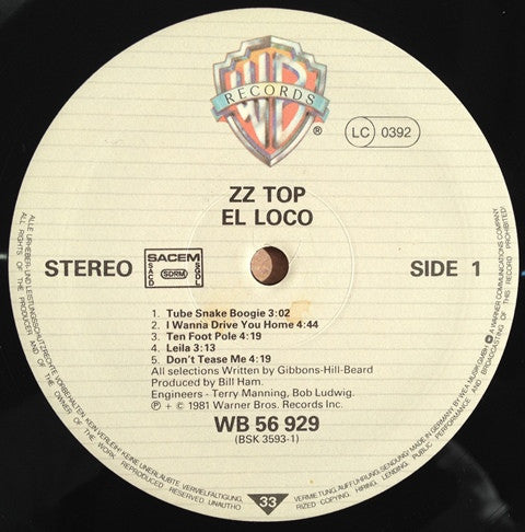 ZZ Top - El Loco