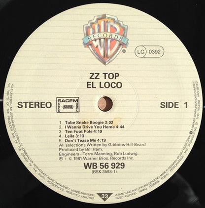 ZZ Top - El Loco