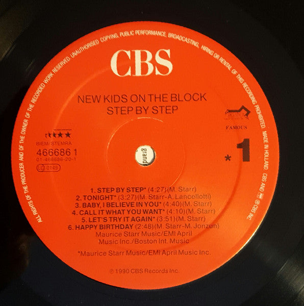 New Kids On The Block - Step By Step