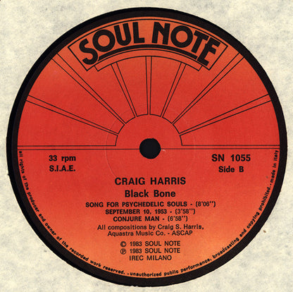 Craig Harris - Black Bone