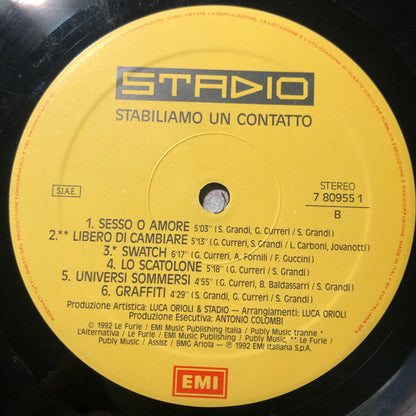 Stadio - Stabiliamo Un Contatto