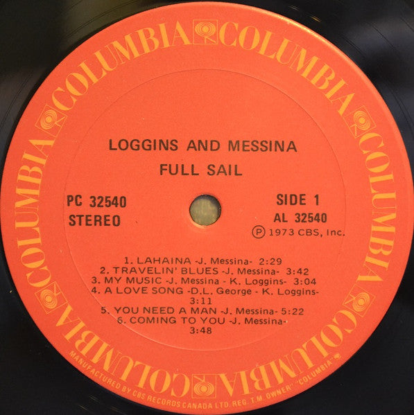 Loggins And Messina - Full Sail