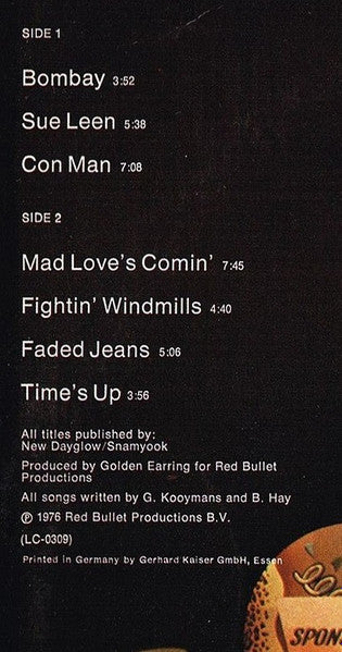 Golden Earring - Contraband