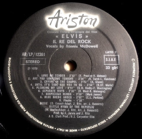 Ronnie McDowell - Elvis: The Soundtrack Of The Movie