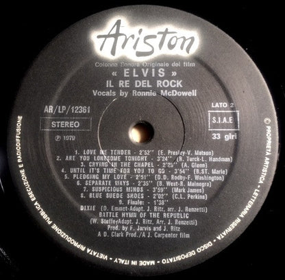 Ronnie McDowell - Elvis: The Soundtrack Of The Movie