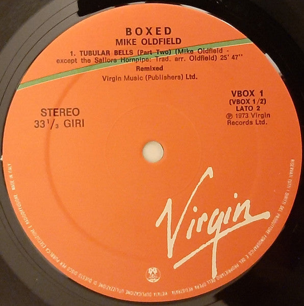 Mike Oldfield - Boxed