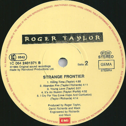 Roger Taylor - Strange Frontier
