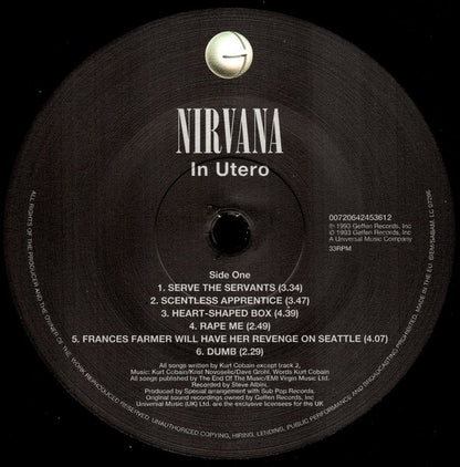 Nirvana - In Utero (nuovo)
