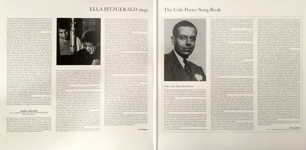 Ella Fitzgerald - Sings The Cole Porter Song Book - (nuovo)