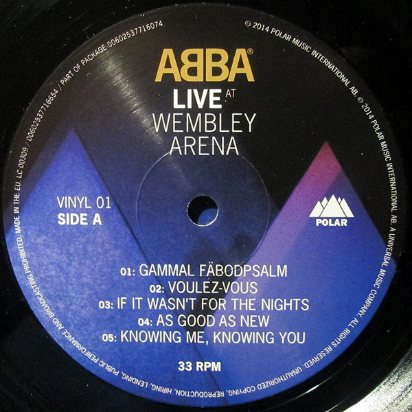 ABBA - Live At Wembley Arena (nuovo) - 40° anniversario