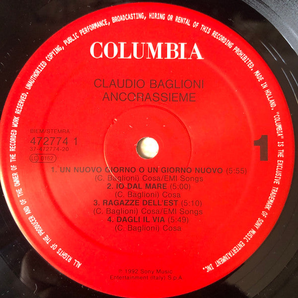 Claudio Baglioni - Ancorassieme