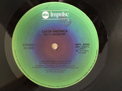 Gato Barbieri - Chapter One: Latin America