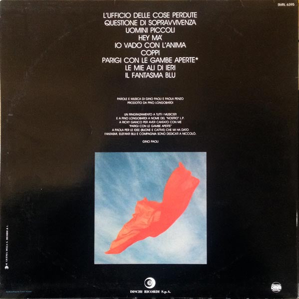 Gino Paoli - L'Ufficio Delle Cose Perdute