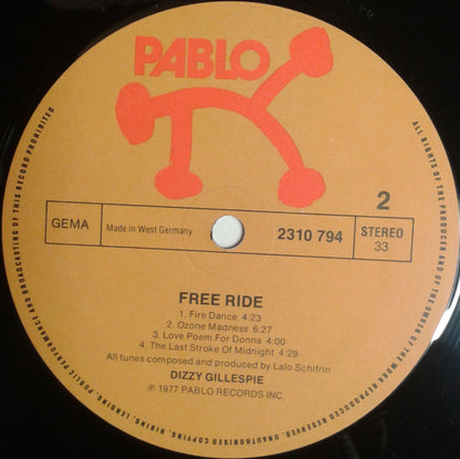 Dizzy Gillespie - Free Ride