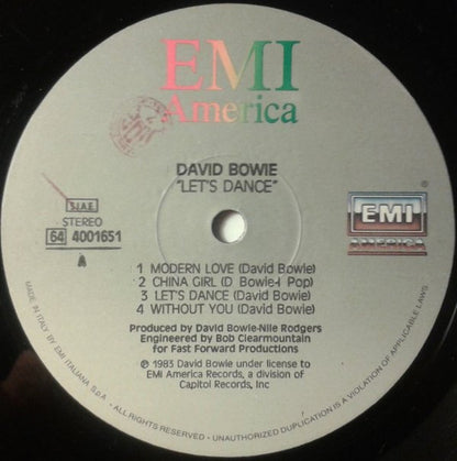 David Bowie - Let's Dance