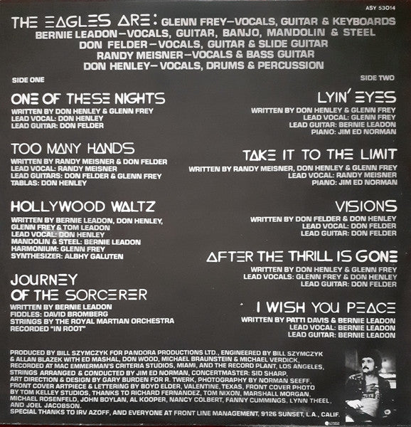 Eagles - One Of These Nights