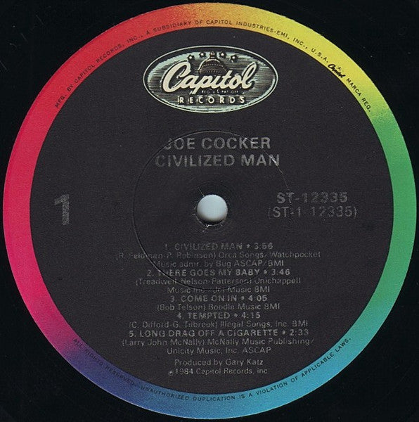 Joe Cocker - Civilized Man