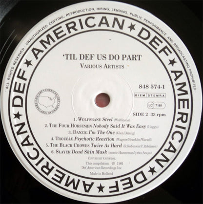 Various - Til Def Us Do Part