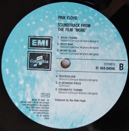 Pink Floyd - Soundtrack From The Film "More"