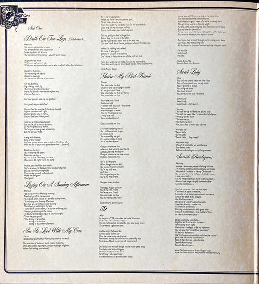 Queen - A Night At The Opera