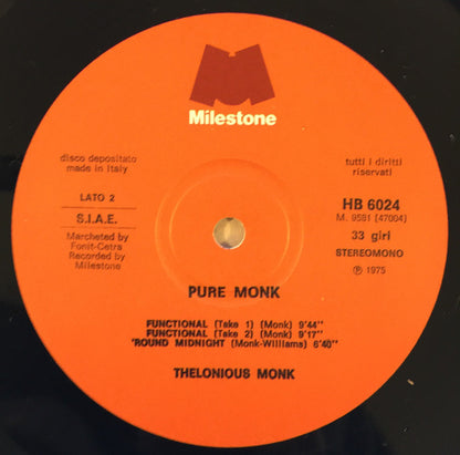 Thelonious Monk - Pure Monk