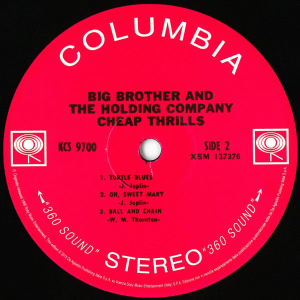 Big Brother & The Holding Company - Cheap Thrills