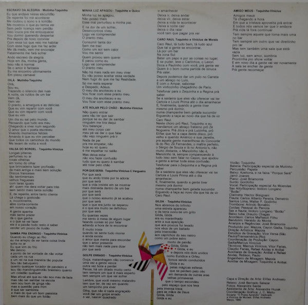 Toquinho & Vinicius - Um Pouco De Ilusão