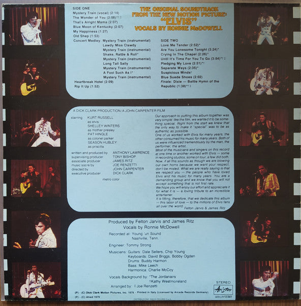 Ronnie McDowell - Elvis: The Soundtrack Of The Movie