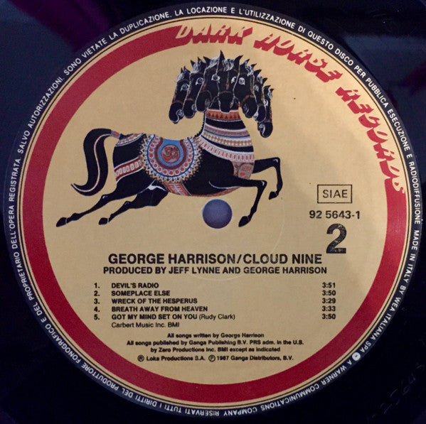 George Harrison - Cloud Nine