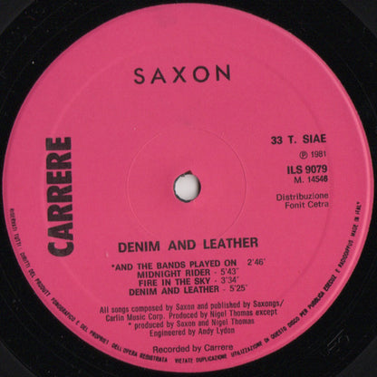 Saxon - Denim And Leather