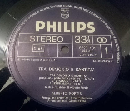 Alberto Fortis - Tra Demonio E Santità