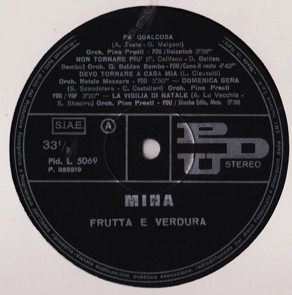 Mina - Frutta E Verdura