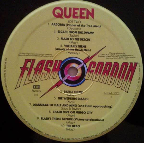 Queen - Flash Gordon (Original Soundtrack Music)
