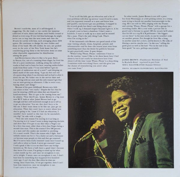 James Brown - Sings Out Of Sight